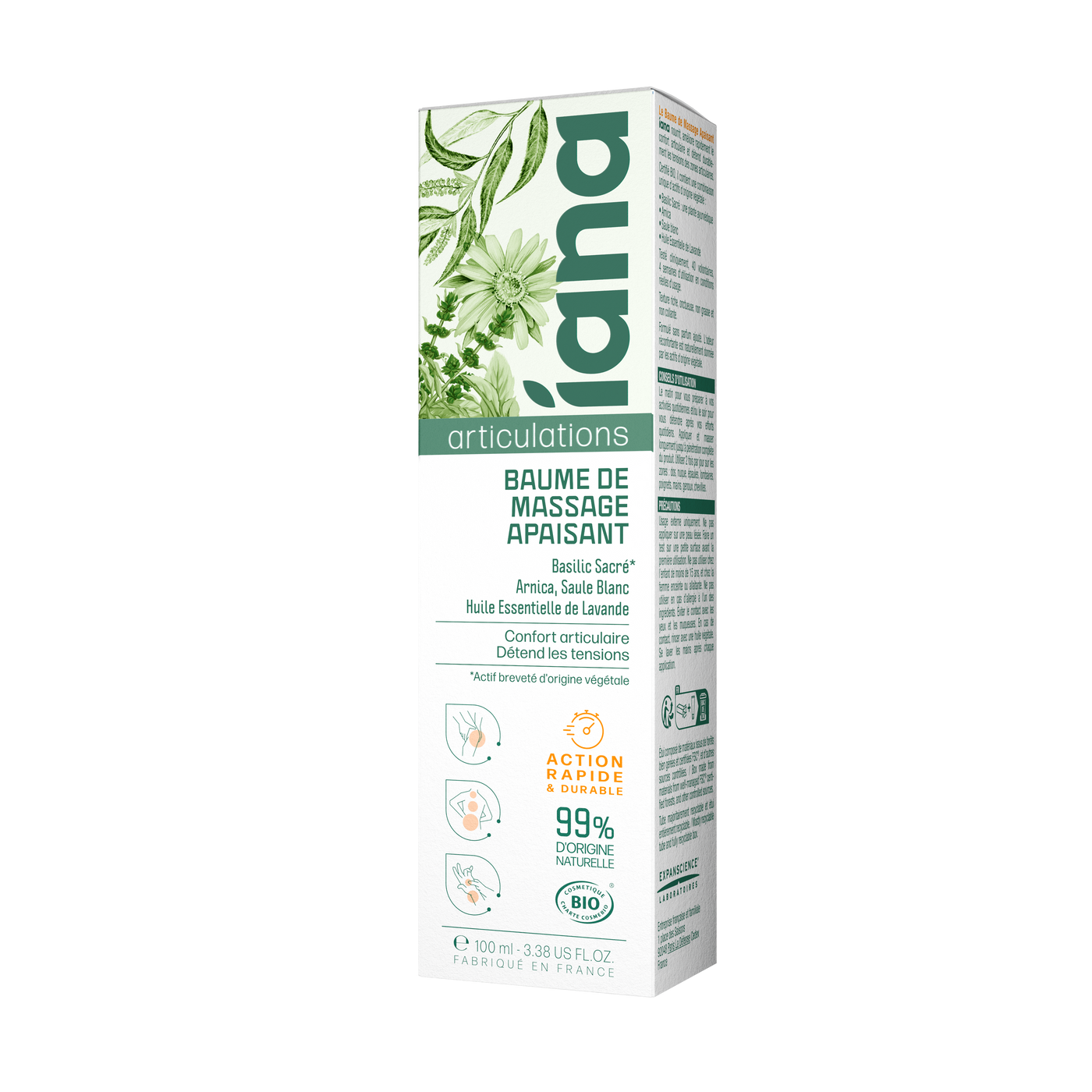Soothing massage balm