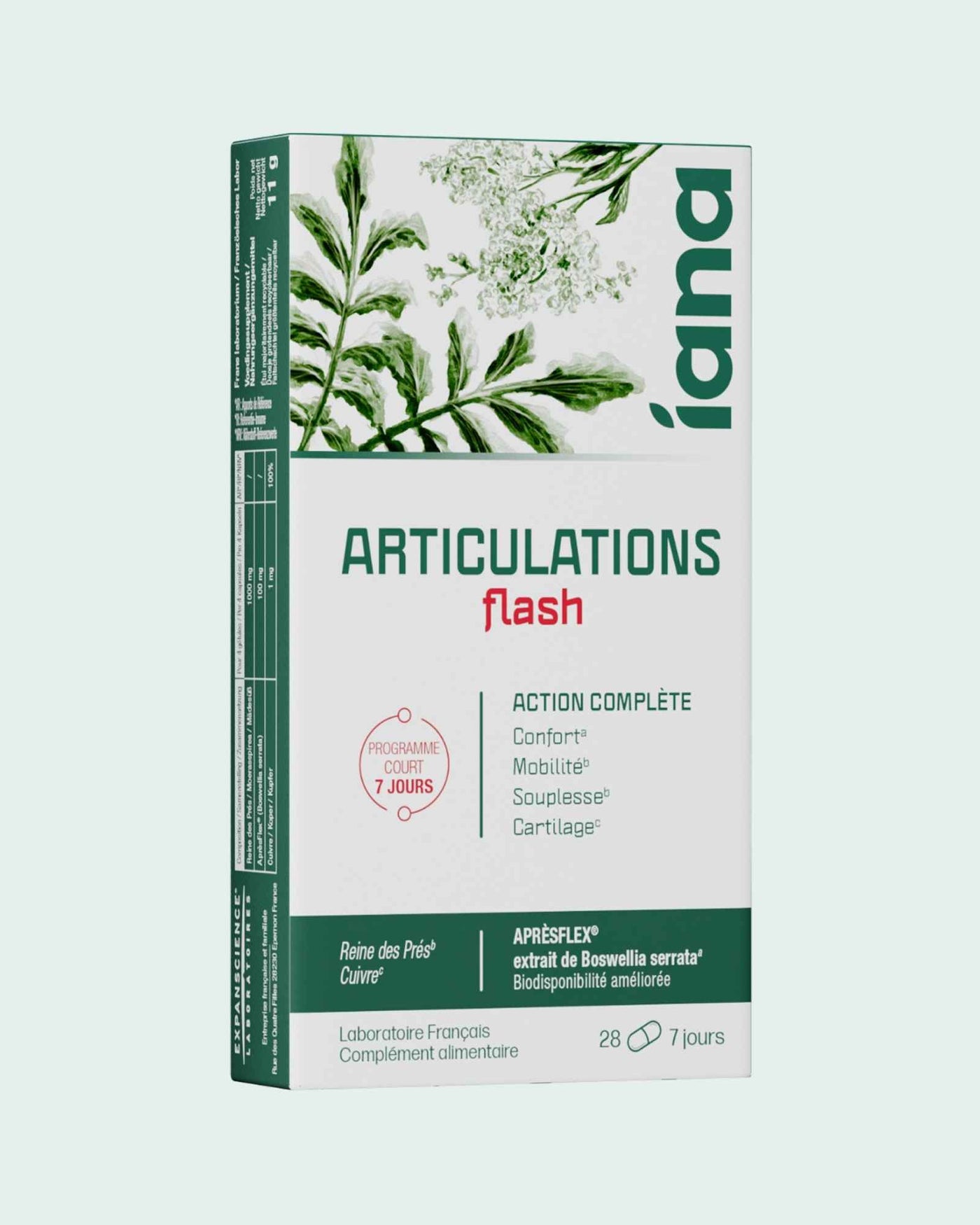 Articulations flash - Complément alimentaire