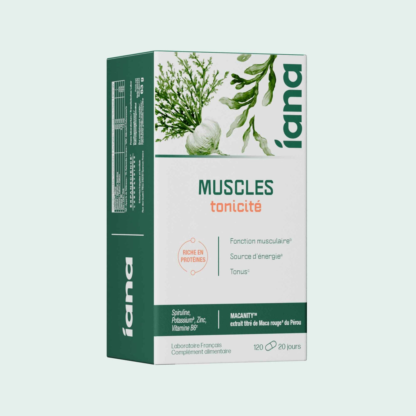 Muscles tonicité - Complément alimentaire