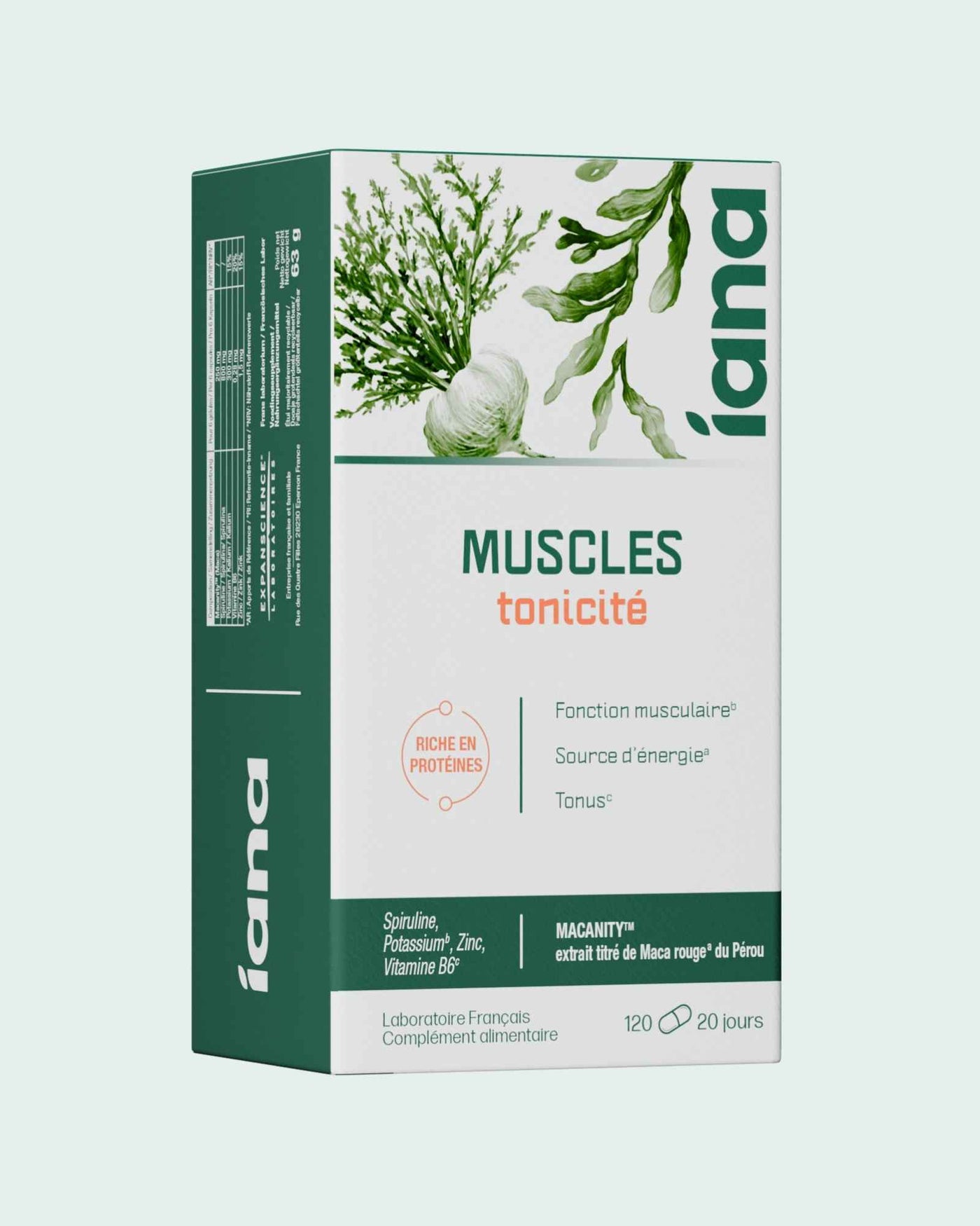 Muscles tonicité - Complément alimentaire